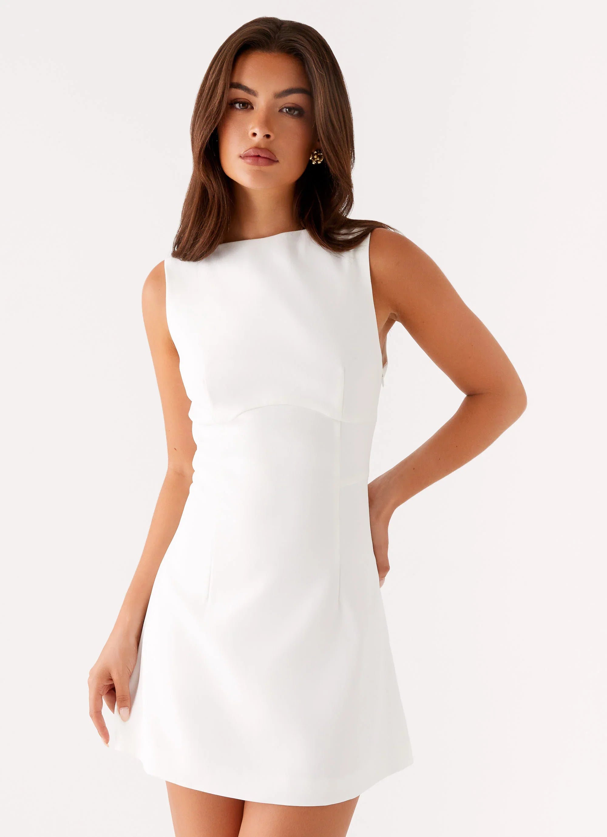 Lulita Mini Dress - White